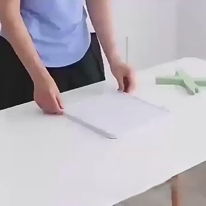 Plastic 4 Layer Foldable Shoe Rack (Multicolor)